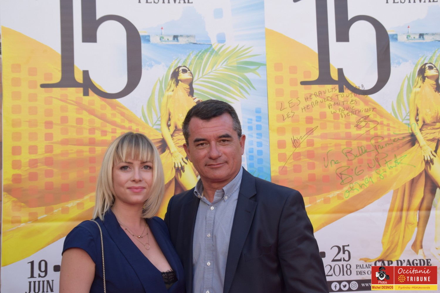 Cap d'Agde - CAP D'AGDE - Une MONTEE DES MARCHES 2018 PARSEMEE D'ETOILES DU CINEMA