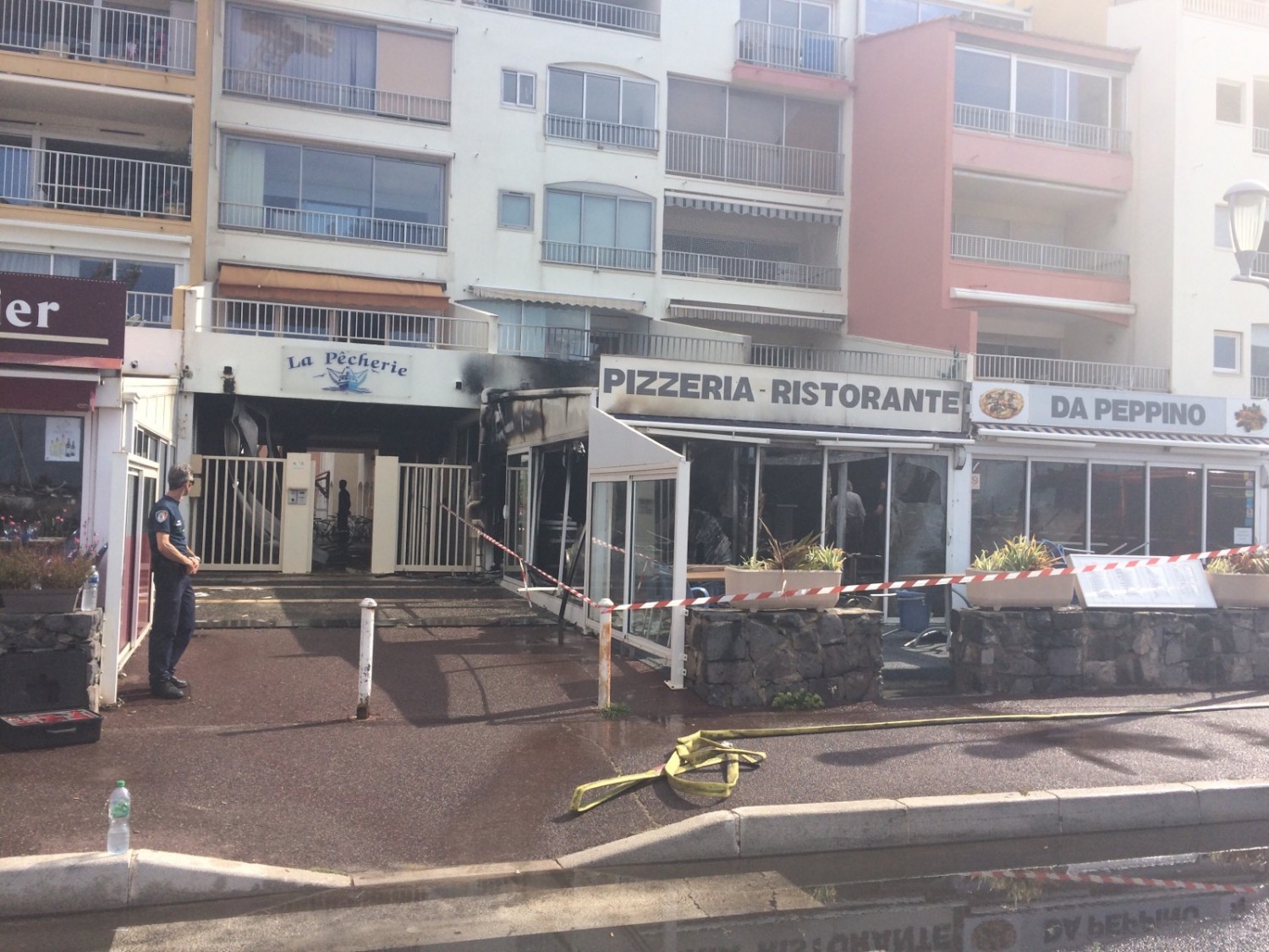 Cap d'Agde - CAP D'AGDE : VIDEO - FEU D'UN RESTAURANT à L'AVANT PORT