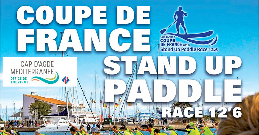 Cap d'Agde - HERAULT - CAP D'AGDE - Coupe de France  de stand up paddle, les 29 et 30 septembre 2018 