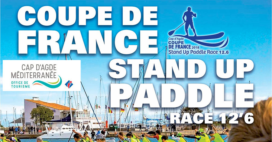Cap d'Agde - HERAULT - CAP D'AGDE - Coupe de France de stand up paddle, les 29 et 30 septembre 2018
