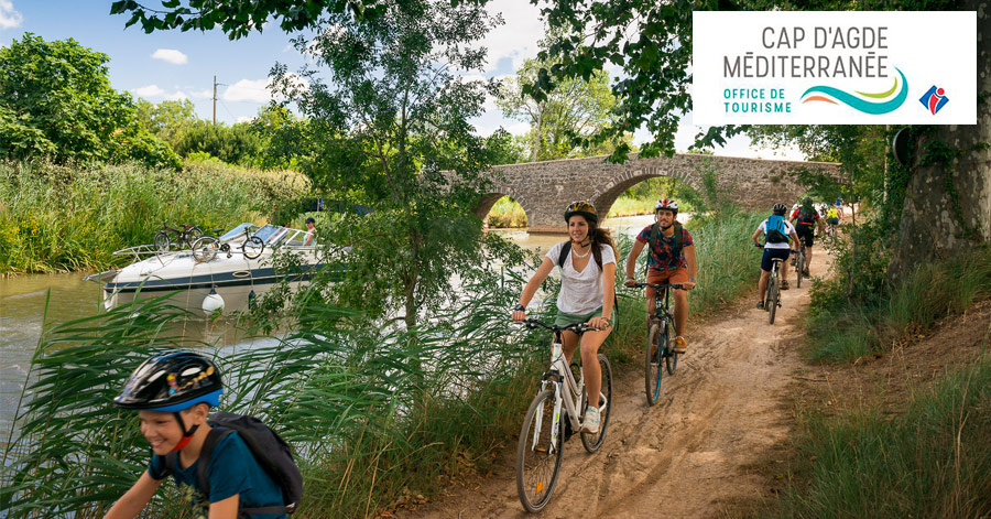 Vias - HERAULT - VIAS - Escapades à vélo autour du patrimoine au départ de Vias en famille ou entre amis