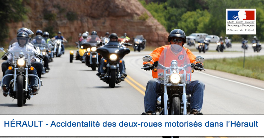 Hérault - HÉRAULT - Accidentalité des deux-roues motorisés dans l’Hérault