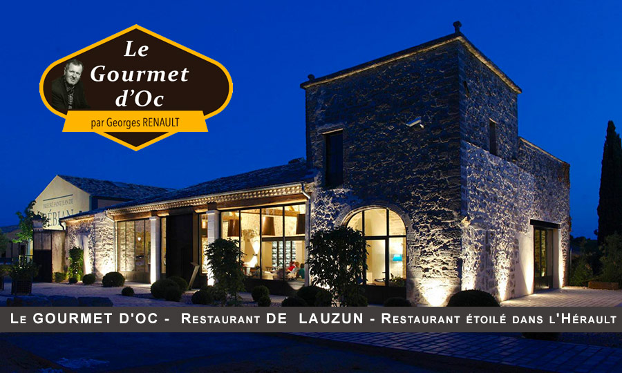 Hérault PEZENAS ( 34 ) Restaurant DE LAUZUN Une merveilleuse