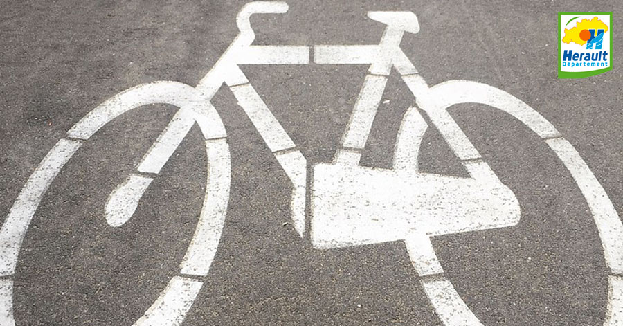 Hérault - HÉRAULT - ANIANE - Inauguration de la déviation et piste cyclable d'Aniane