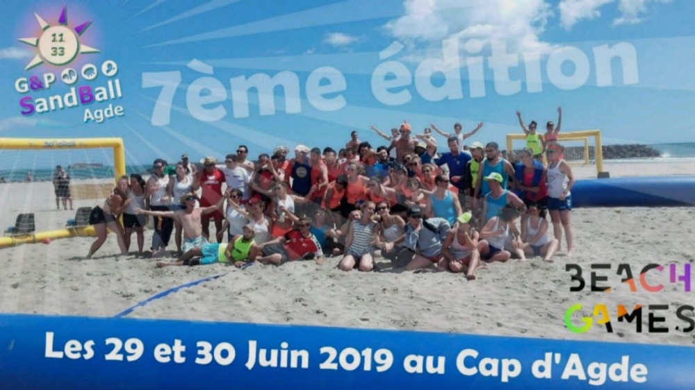 Cap d'Agde - CAP D'AGDE -  Les 29 et 30 Juin au Cap d'Agde  C'est la 7ème édition du G&P Sandball. 