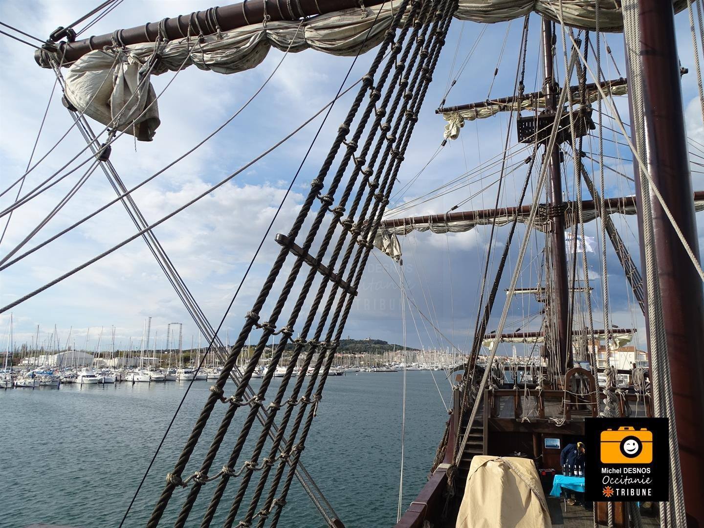 Cap d'Agde - CAP D'AGDE - Soirée d'accueil d' EL GALEON ANDALUCIA et visite guidée par Michel DESNOS
