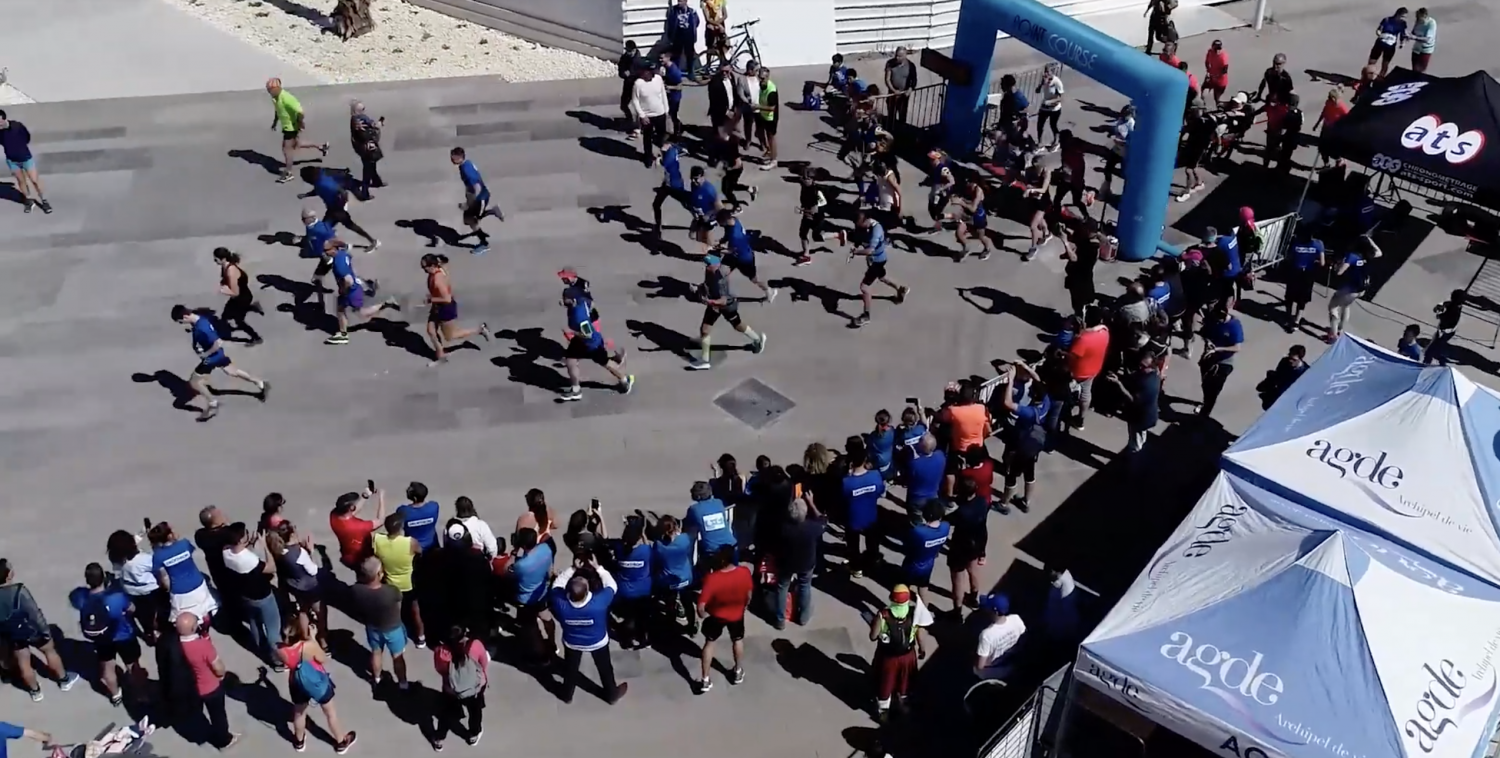 Agde - AGDE - VIDEO - Le « Cap d’Agde Relais Master » a réussi a associer sport, prévention et santé.