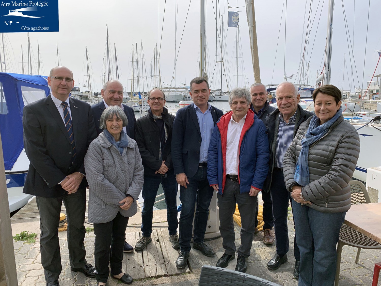 Cap d'Agde - CAP D'AGDE - Le bureau du Parlement de la Mer de la Région Occitanie était en visite au Cap d'Agde