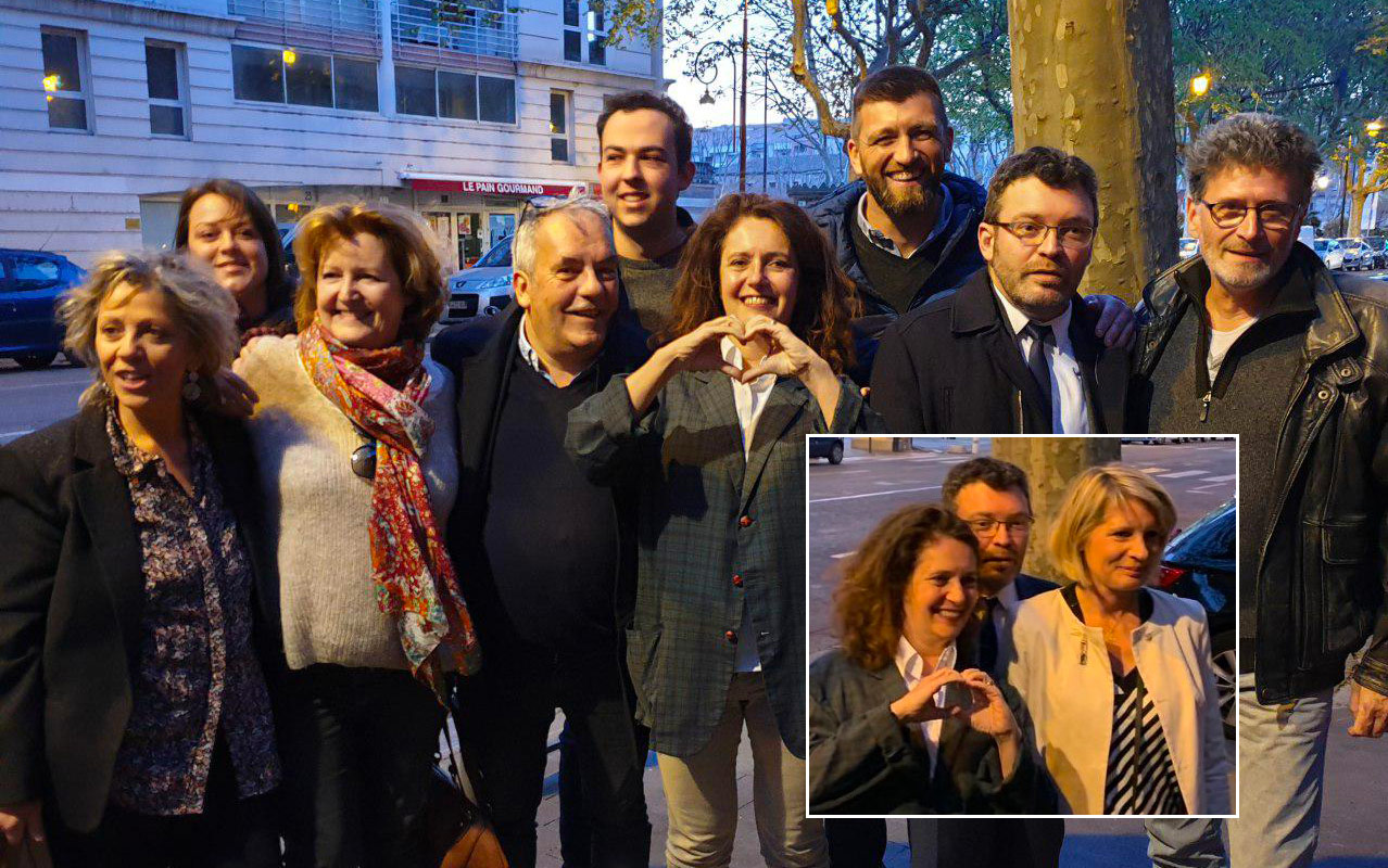 Hérault - HERAULT ( 34 ) EUROPEENNES - Christophe EUZET se félicite de la participation de Gwendoline CHAUDOIR, Maire de Portiragnes