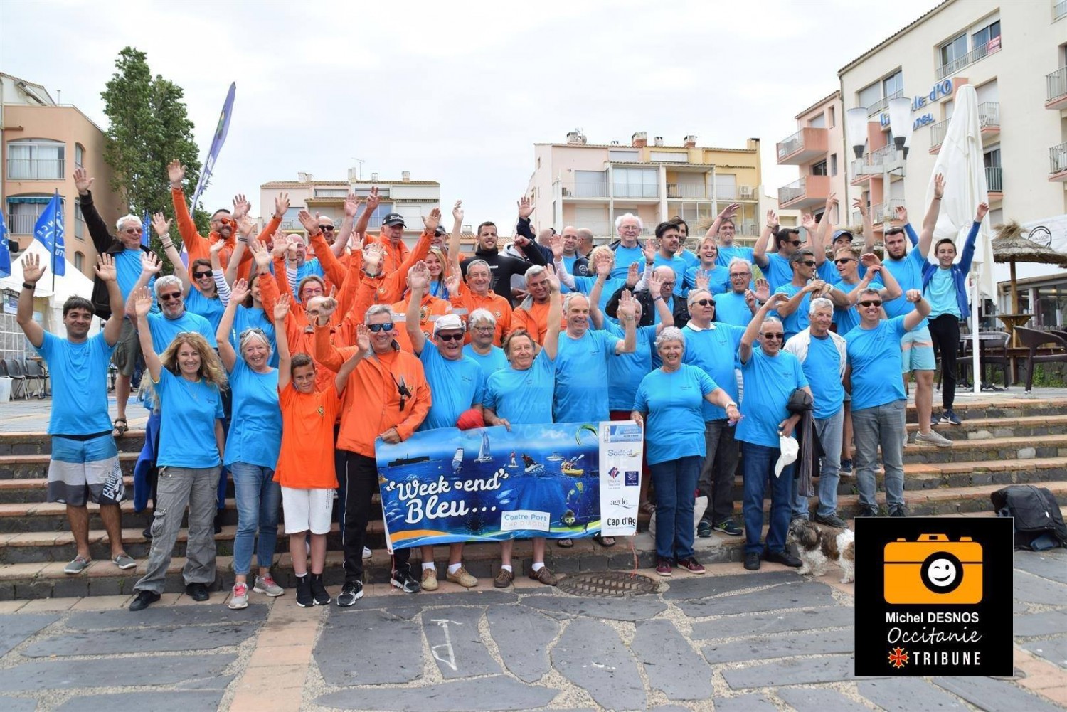Cap d'Agde - CAP D'AGDE - Un WEEK END BLEU ACTE 1 ...en images ... par Michel DESNOS