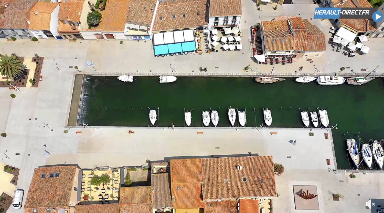 Hérault - MARSEILLAN - Une magnifique vidéo des travaux de rénovation avant l'inauguration !