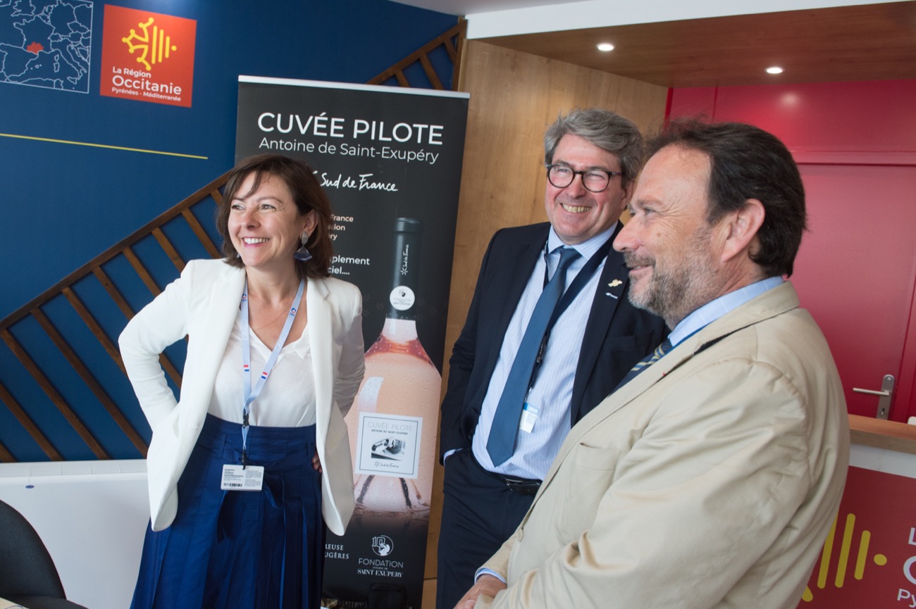 Hérault - OCCITANIE - SIAE Paris-Le Bourget - Carole Delga : l'Occitanie est LA région des transports du futur