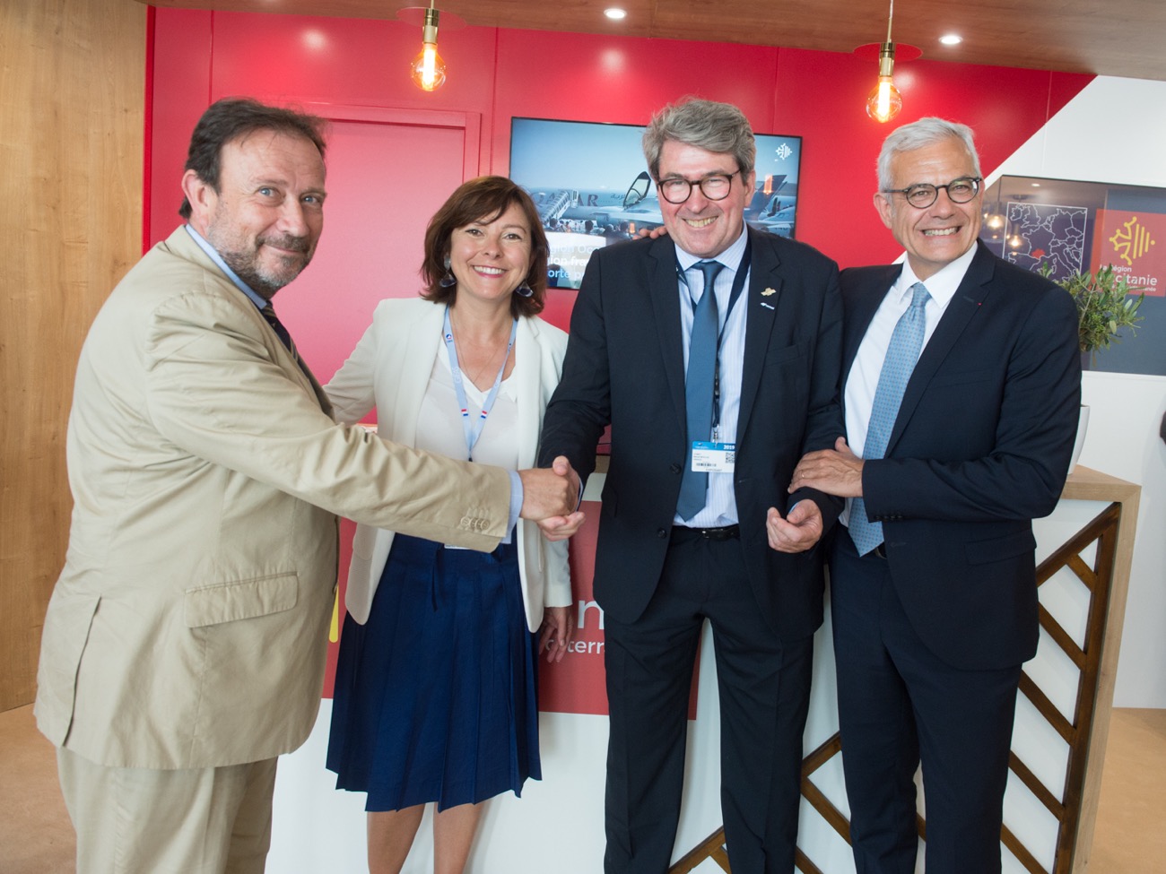 Hérault - OCCITANIE - SIAE Paris-Le Bourget - Carole Delga : Avec le programme Industrie du Futur, nous croyons en une industrie par et pour les territoires !