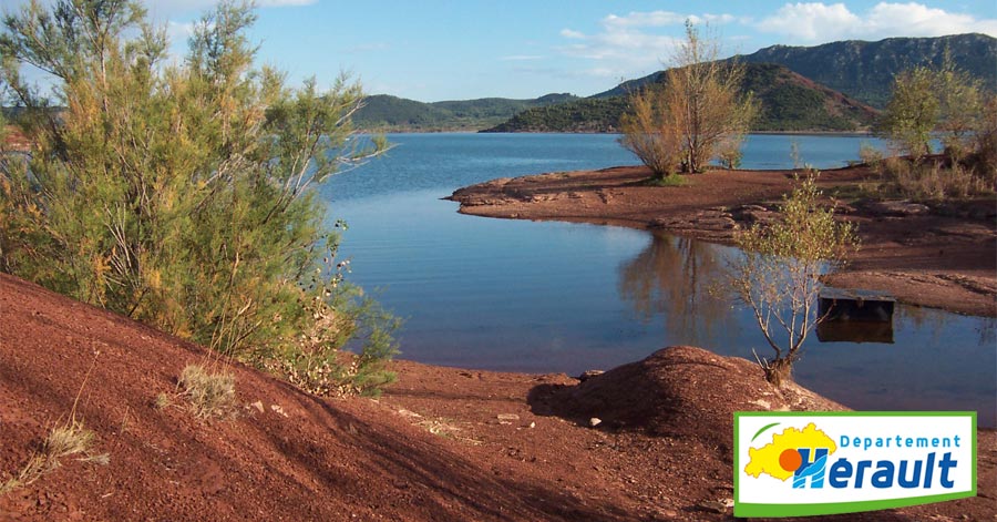 Hérault - HÉRAULT - LA PRESERVATION DU LAC DU SALAGOU UNE PRIORITE DU DEPARTEMENT