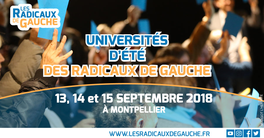 Hérault - MONTPELLIER - Universités d'été 2019 les 13,14 et 15 septembre 2019