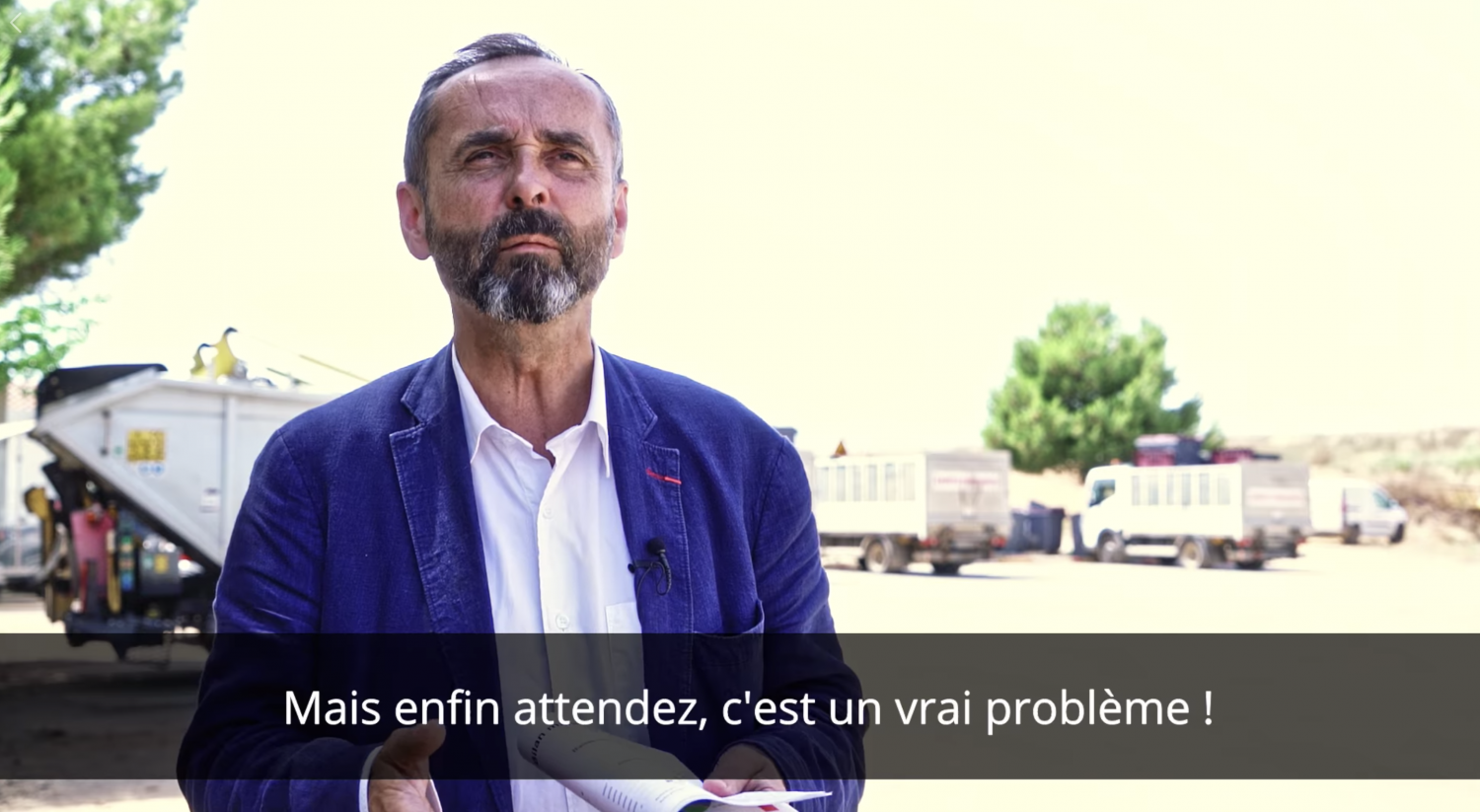 Hérault - BEZIERS ( 34 ) VIDEO - Robert Ménard s'exprime sur la décharge de Montimas