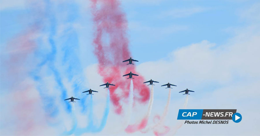 Cap d'Agde - RETOUR EN IMAGES SUR LE SHOW DE LA PATROUILLE DE FRANCE
