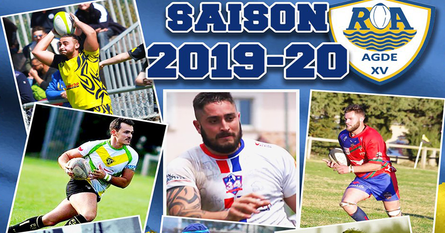 Agde - Rugby Club Agathois (ROA Agde) le programme de la saison 2019-2020