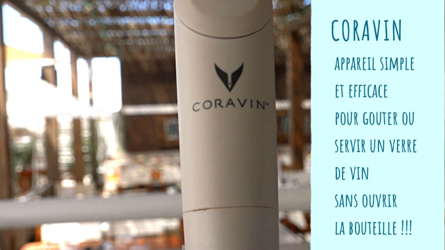 Hérault - Démonstration du Coravin par Laurent