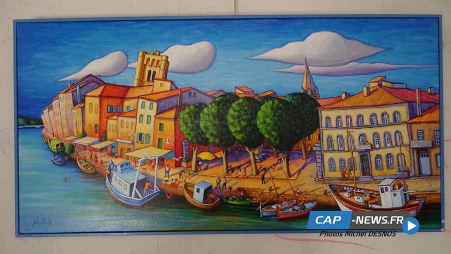 Agde - JEAN LUC BEA EXPOSE Agde et l'Eau