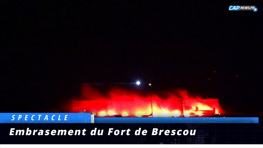Hérault - L'Embrasement du Fort de Brescou