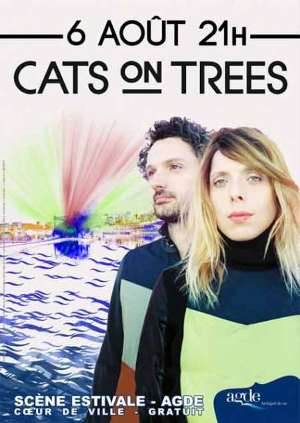 Hérault - Cats on Trees sur la scène flottante