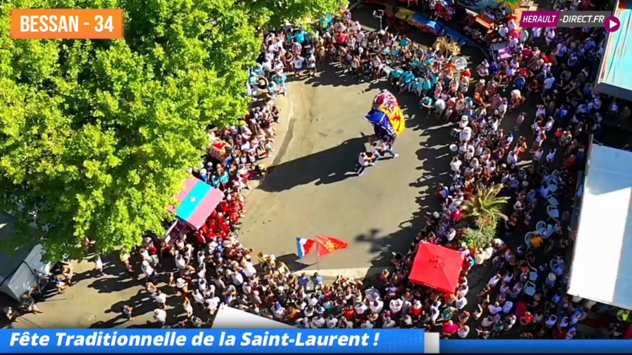 Hérault - REPORTAGE - Journée de la Saint-Laurent à Bessan