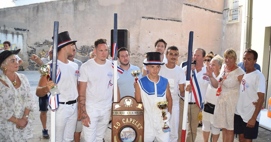 Marseillan - Retour en images sur une tradition la course Capelet