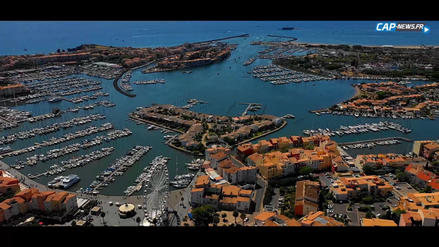 Hérault - BALLADE AÉRIENNE AU CAP D'AGDE - 23 08 2018