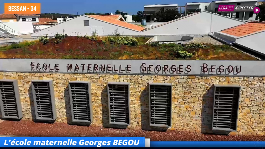 Hérault - Une école maternelle toute neuve à Bessan