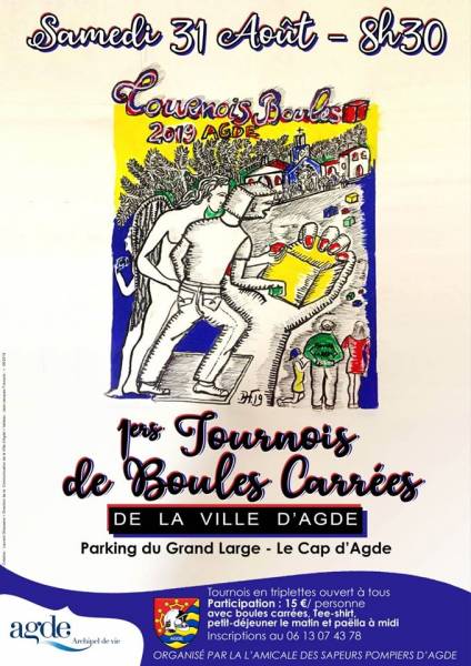 Hérault - 1er tournois de Boules Carrées !