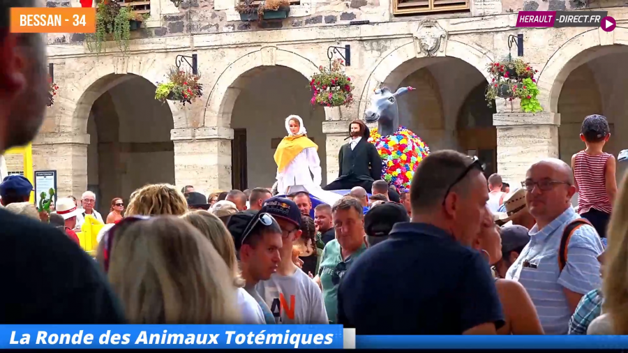 Hérault - Retour sur la Ronde des Animaux Totémiques à Bessan