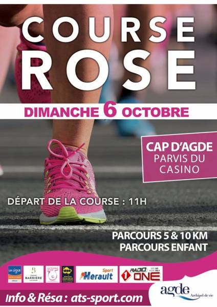 Cap d'Agde - La course rose 2019 ce dimanche !
