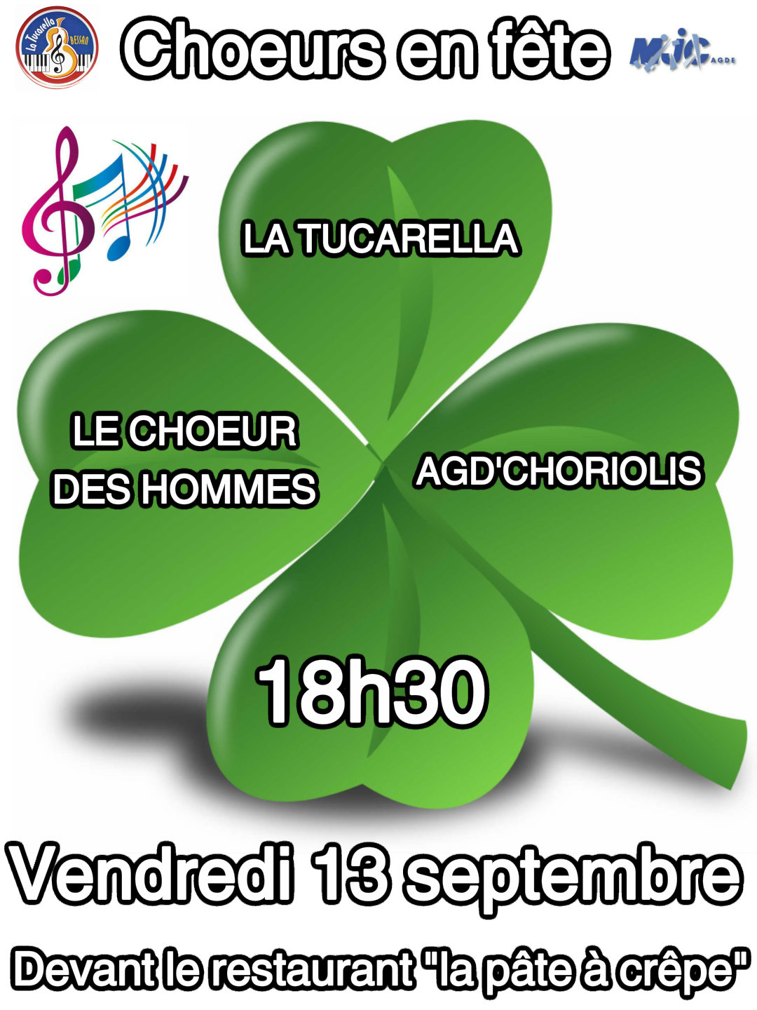 Cap d'Agde - Concert chorales