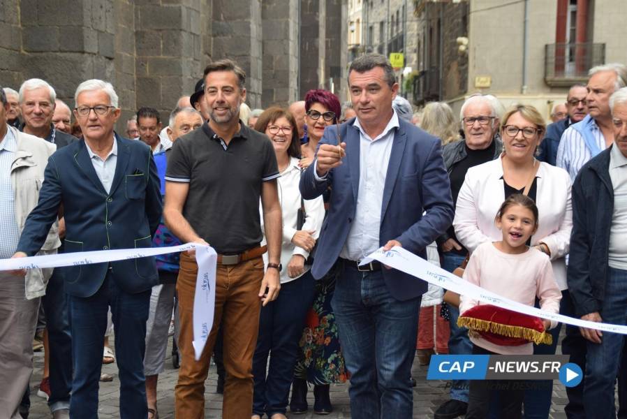 Hérault - Inauguration de la Place Jean Jaurès en Agde
