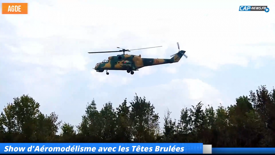 Agde - Les Têtes Brulées font leur Show