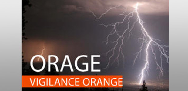 Hérault - ALERTE ORAGE VIGILANCE ORANGE