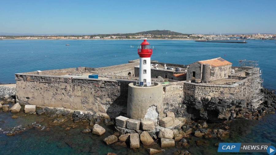 Cap d'Agde - La FDJ verse 228 000 € pour la rénovation du Fort de Brescou