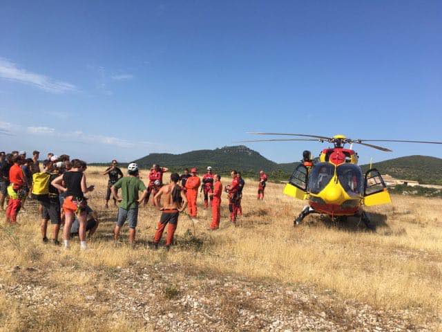 Hérault - LE GROUPE MILIEU PERILLEUX DU SDIS DE L'HERAULT