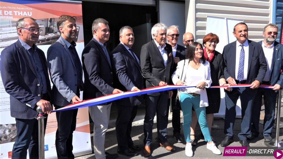 Agde - Inauguration de la 1ère Joint Venture Sociale à la Criée d'Agde