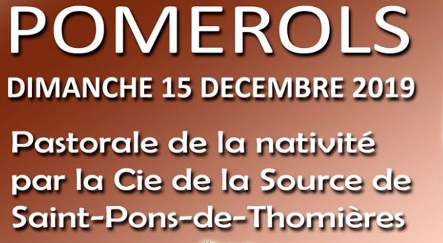 Hérault - Pastorale à Pomérols le 15 Décembre