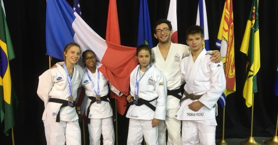 Arts martiaux - Hérault - Judo - Tournoi Omnium de Montréal, Medailles d'Or pour les Hélaultaises !