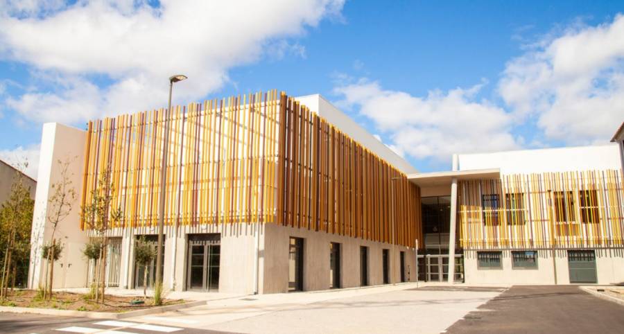 Vias - Inauguration de la halle des sports Jean Raynaud