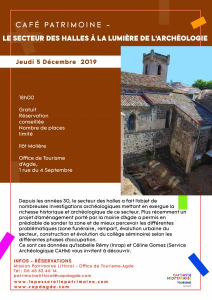 Hérault - Le secteur des halles à la lumière de l'archéologie