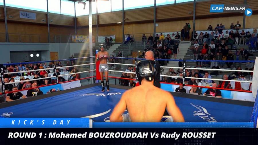 Agde - Kick's Day : retrouvez l'intégralité du combat de Rudy Rousset