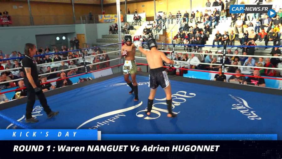 Agde - Kick's Day : retrouvez l'intégralité du combat d'Adrien Hugonnet