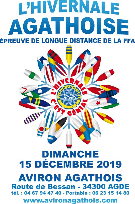Agde - Aviron - Régate L'hivernale Agathoise