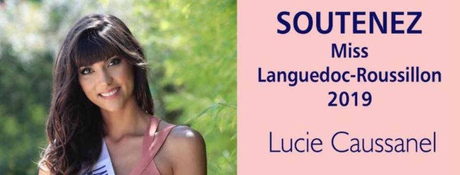 Hérault - Soutenons Lucie Caussanel, Miss Languedoc Roussillon 2019 !