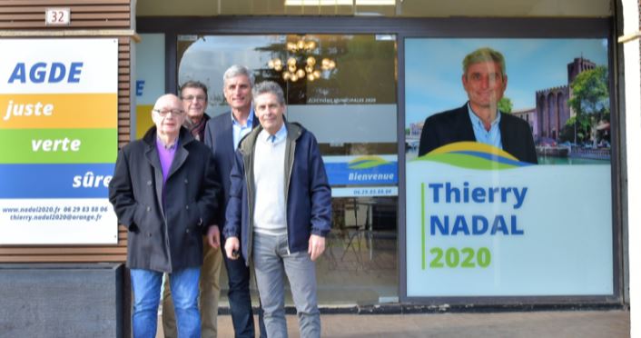 Agde - Thierry NADAL sans étiquette mais pas sans soutien