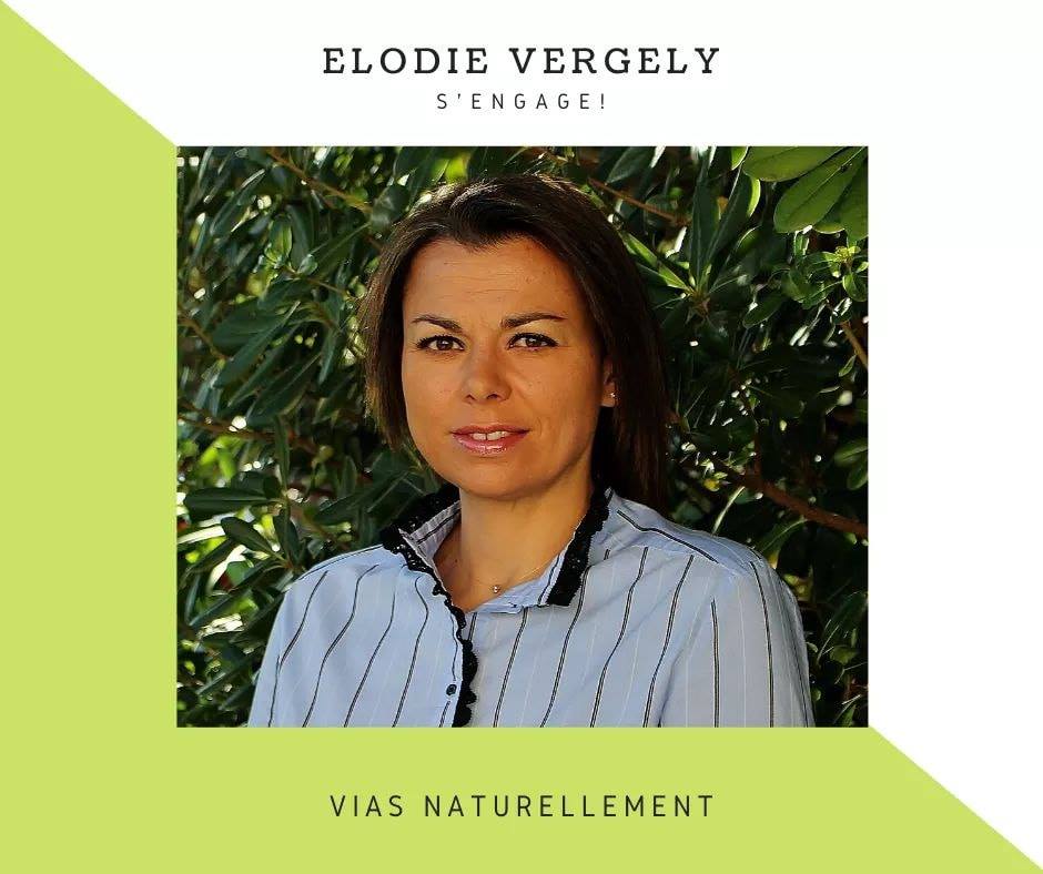 Vias - ELODIE VERGELY-IGLESIAS S'ENGAGE AVEC L'ÉQUIPE VIAS NATURELLEMENT D'OLIVIER CABASSUT